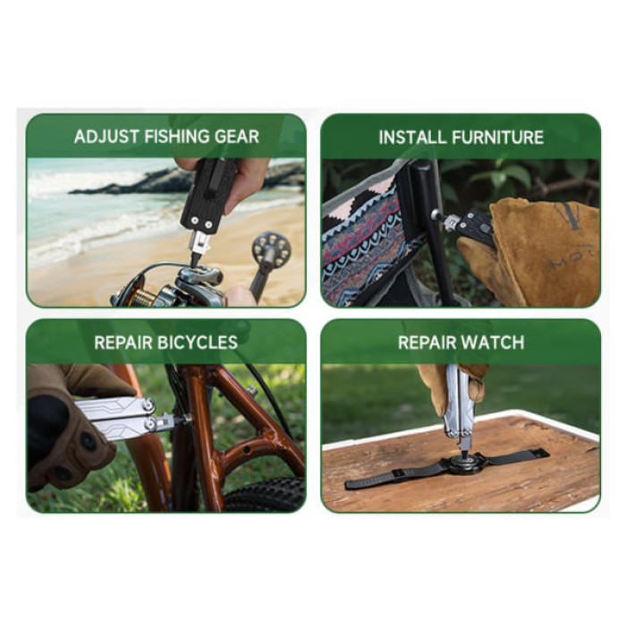 Набір біт для мультитула NexTool Flagship Captain та Pocket tool (NE20296)