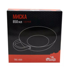 Миска туристична Tramp з нержавіючої сталі з ручкою (UTRC-050)