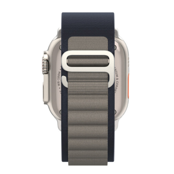 Ремінець до смарт-годинника Armorstandart Alpina Band для Apple Watch 49/46/45/44/42 (Series 1-3) Blue (ARM81041)