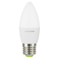 Лампочка Eurolamp LED CL 6W E27 3000K 220V (LED-CL-06273(P))