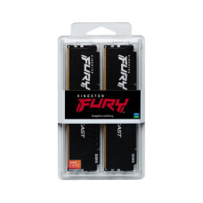 Модуль пам'яті для комп'ютера DDR5 64GB (2x32GB) 5600 MHz Fury Beast Black Kingston Fury (ex.HyperX) (KF556C36BBE2K2-64)