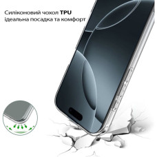 Чохол до мобільного телефона BeCover Apple iPhone 17 Transparent (713757)
