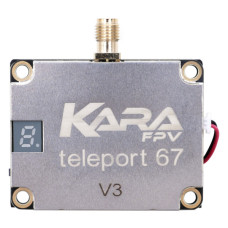 Відеопередавач (VTX) KaraFPV Teleport67 4W 6.1-7.2G V3 (TX6704IV3)