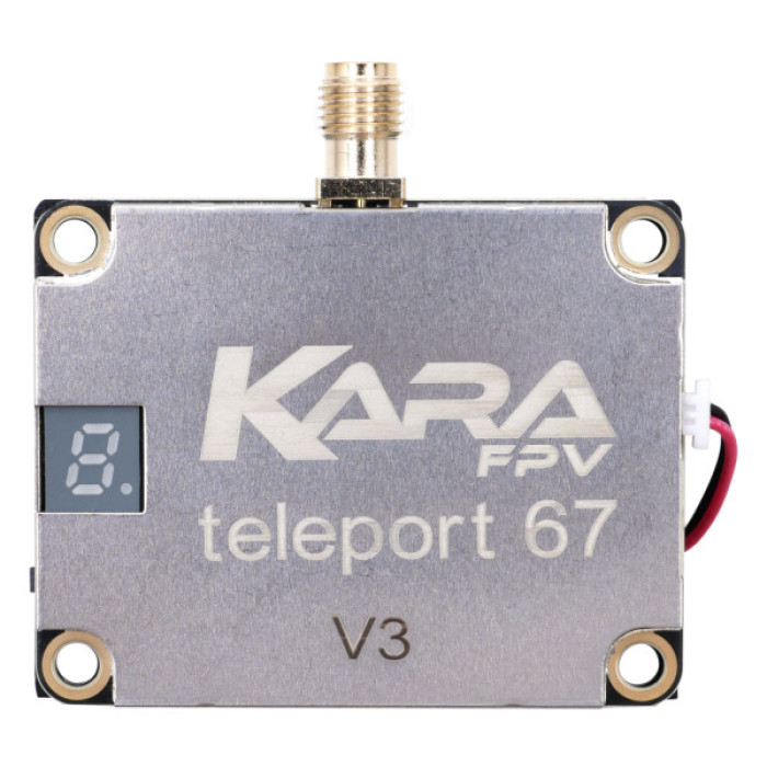 Відеопередавач (VTX) KaraFPV Teleport67 4W 6.1-7.2G V3 (TX6704IV3)