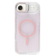 Чохол до мобільного телефона BeCover FIBRA Star Shine MagSafe Apple iPhone 17 Air Light Pink (715421)