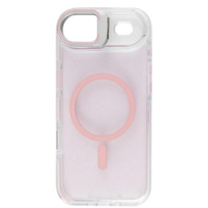 Чохол до мобільного телефона BeCover FIBRA Star Shine MagSafe Apple iPhone 17 Air Light Pink (715421)