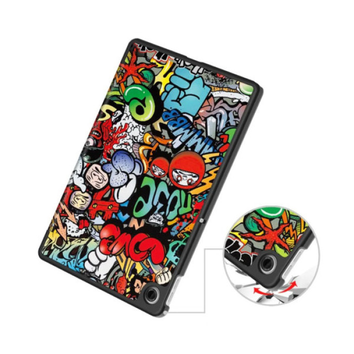 Чохол до планшета BeCover Smart Case Lenovo Tab TB-311FU 10.1" Graffiti (713118)