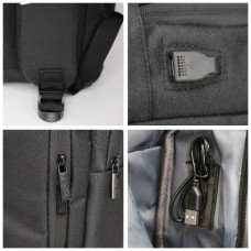 Рюкзак туристичний NikiBo Sleek 15л чорний (30010805-01)