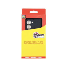 Чохол до мобільного телефона Dengos Carbon Kit for Xiaomi Redmi 15 4G case + glass Black (DG-KM-163)