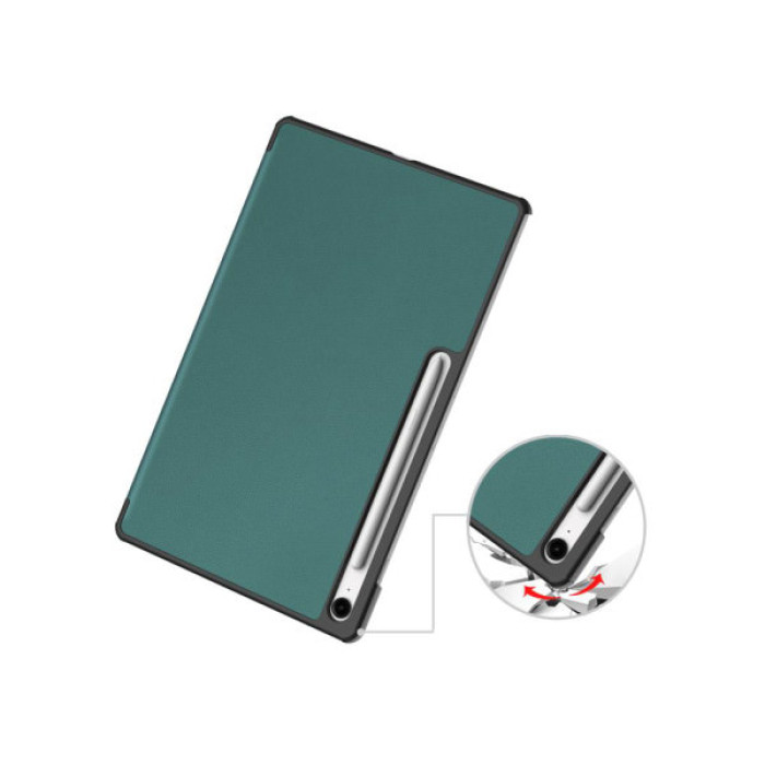 Чохол до планшета BeCover Smart Case Samsung Galaxy Tab S10 FE Plus (SM-X620/SM-X626) 13.1" Dark Green (713383)