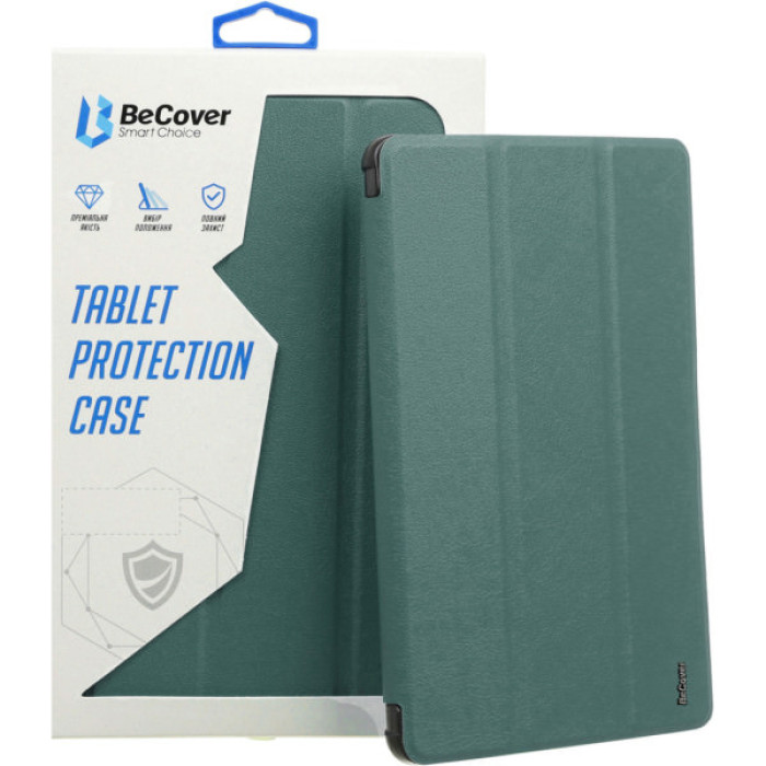 Чохол до планшета BeCover Smart Case Samsung Galaxy Tab S10 FE Plus (SM-X620/SM-X626) 13.1" Dark Green (713383)