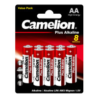 Батарейка Camelion AA LR6 Plus Alkaline * (5+3) (LR6-BP5+3)
