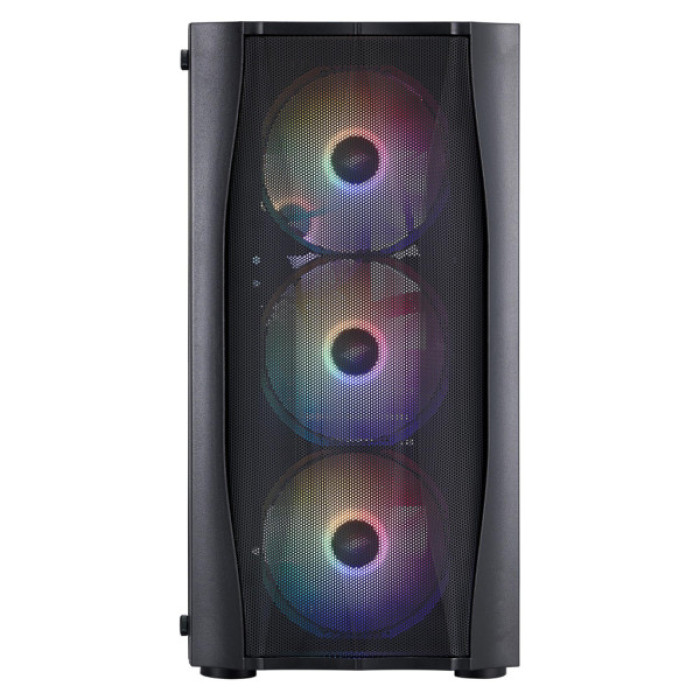 Корпус 1stPlayer X3-M-BK-4F1