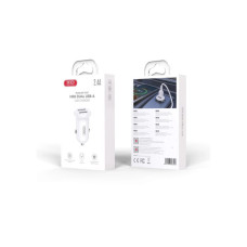 Зарядний пристрій XO 2xUSB 12W white (CC67.white)