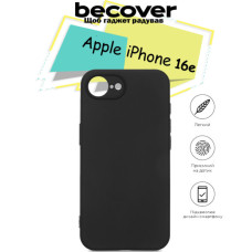 Чохол до мобільного телефона BeCover Apple iPhone 16e Black (713238)