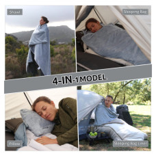 Спальний мішок Naturehike CNK2300SD022, світло-сірий (6976507667333)