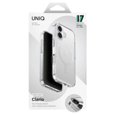 Чохол до мобільного телефона Uniq Clario iPhone 17 Magclick Charging Transparent (8886463694725)