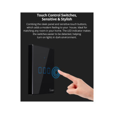 Перемикач Sonoff T3EU2C-TX