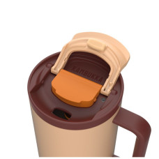 Термокружка Kambukka Rio Almond Dream 950 мл Бежева з коричневим (11-08001)