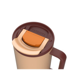 Термокружка Kambukka Rio Almond Dream 950 мл Бежева з коричневим (11-08001)