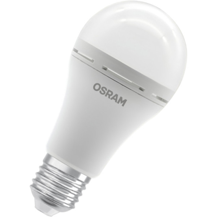 Лампочка Osram LED E27 8Вт 806Лм 2700К A60 акумуляторна (4099854190087)
