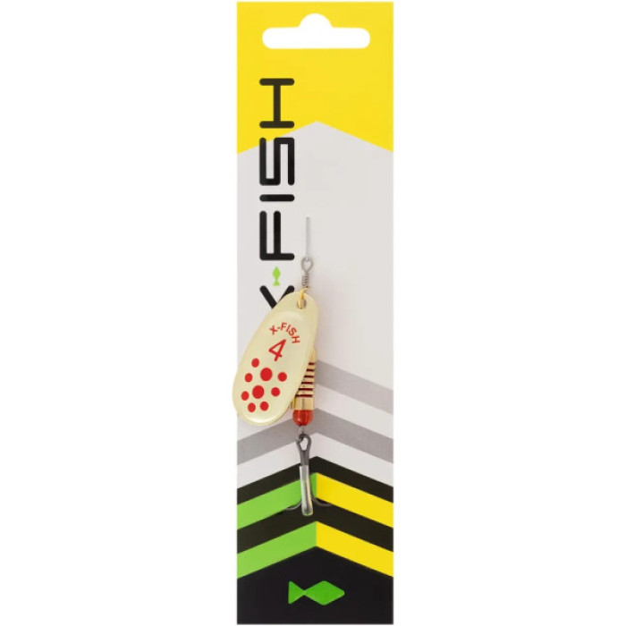 Блешня X-Fish Spike 9.5g 4 Gold RD (1917.06.25)