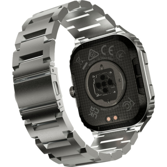 Смарт-годинник HiFuture ultra 3 pro silver (ultra3pro.silver)