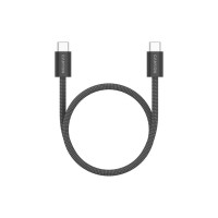 Дата кабель USB-C to USB-C 1.0m 60W Magnet Braided Black Canyon (CND-CCMG60AB15B)
