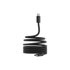Дата кабель USB-C to USB-C 1.0m 60W Magnet Braided Black Canyon (CND-CCMG60AB15B)