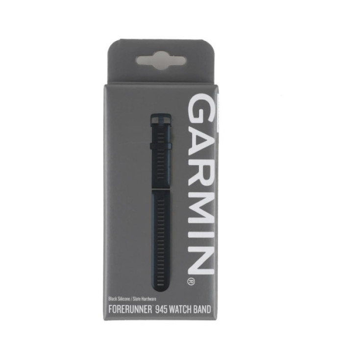 Ремінець до смарт-годинника Garmin Replacement Band, Forerunner 945 LTE, Black (010-11251-2R)