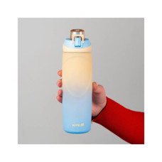 Пляшка для води Kite K26, 760 мл, бежево-синя (K26-1200-1)