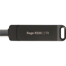 USB флеш накопичувач Patriot 1TB Rage R550 Matte Black USB 3.2/Type-C (PE1TR550DSAD)
