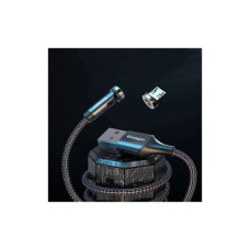 Дата кабель USB 2.0 AM to Micro 5P 1.0m magnetic black Essager (EXCCXM-WC0G)