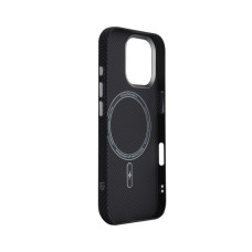 Чохол до мобільного телефона Armorstandart LikeCarbon2 MagCase Apple iPhone 17 Kevlar Black (ARM88379)