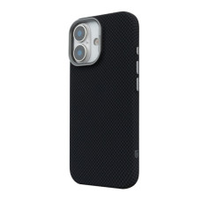 Чохол до мобільного телефона Armorstandart LikeCarbon2 MagCase Apple iPhone 17 Kevlar Black (ARM88379)