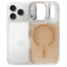 Чохол до мобільного телефона BeCover FIBRA Star Shine MagSafe Apple iPhone 17 Pro Desert Gold (715426)