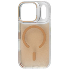 Чохол до мобільного телефона BeCover FIBRA Star Shine MagSafe Apple iPhone 17 Pro Desert Gold (715426)