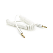 Кабель мультимедійний 3.5mm M to 3.5mm M 1.5m 90° corner white Voltronic (YT-AUXSGJ(M)/(M)-1.5-W)