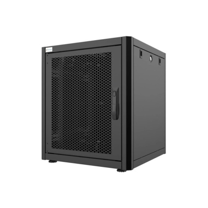 Шафа напольна Mirsan GTN 19" 12U 600x600, перфоровані двері (MR.GTN12U66DE.01_PRF63)