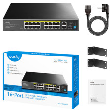 Комутатор мережевий Cudy FS1018PS1