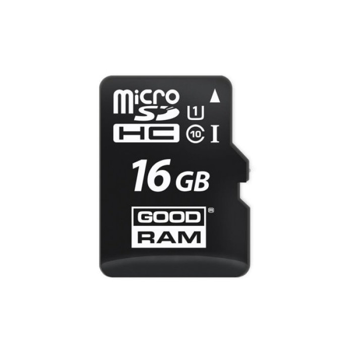 Карта пам'яті Goodram 16GB microSDHC Class 10 (M1AA-0160R12)