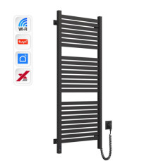 Сушарка для рушників Navin Авангард Х, 1200х480х71мм, Wi-Fi, сталь, чорний муар, праве підключення (12-272055-4812)