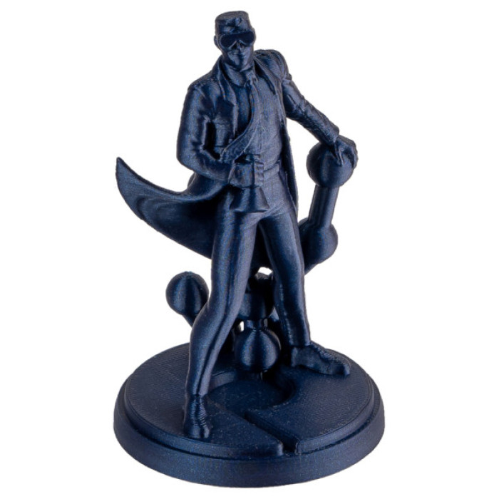 Пластик для 3D-принтера Polymaker PLA PANCHROMA METALLIC 1,75mm 1kg BLUE (CA02036)