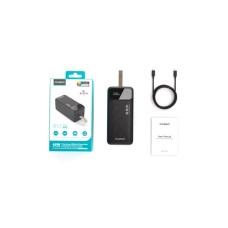 Батарея універсальна Choetech 50000mAh, PD/65W, QC/3.0, USB-C In/out, 2*USB-A (B733-CCBK)