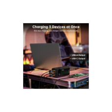 Батарея універсальна Choetech 50000mAh, PD/65W, QC/3.0, USB-C In/out, 2*USB-A (B733-CCBK)