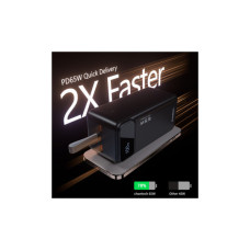 Батарея універсальна Choetech 50000mAh, PD/65W, QC/3.0, USB-C In/out, 2*USB-A (B733-CCBK)