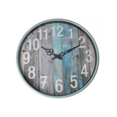 Настінний годинник Optima Retro пластиковий, колір дерева (O52107)
