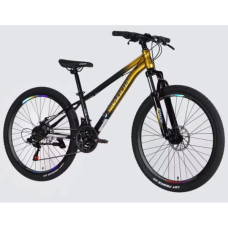Велосипед Space 26" MARS DD FR рама-13" ST 2026 золотисто-чорний (OPS-SP-26-077)
