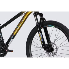Велосипед Space 26" MARS DD FR рама-13" ST 2026 золотисто-чорний (OPS-SP-26-077)