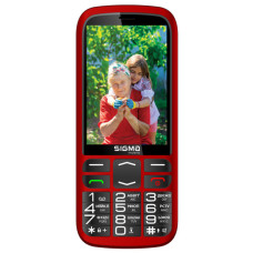 Мобільний телефон Sigma Comfort 50 Optima Type-C Red (4827798122327)
